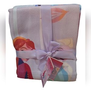 Disney Parks FROZEN 50"x70" Throw Blanket Designed By Artist Brittney Lee NEW